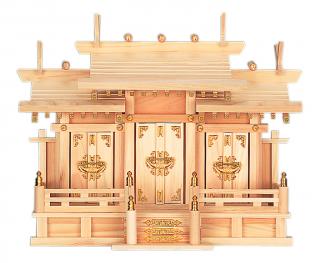 屋根違い三社　小